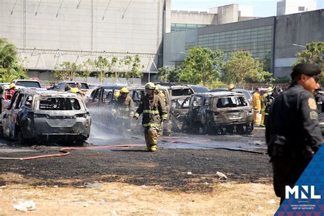 Pasay BFP: NAIA parking lot fire damage estimated at P20 million.